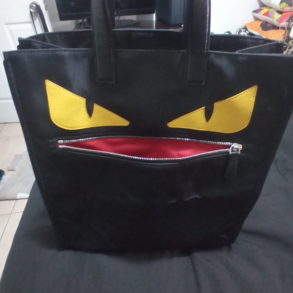 Fendi Monster Tote Nylon